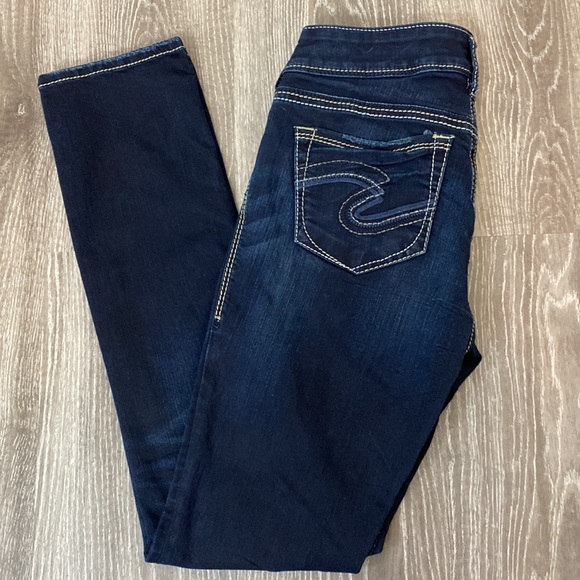 Silver Suki Mid Slim Sz 27 - Picture 4 of 13
